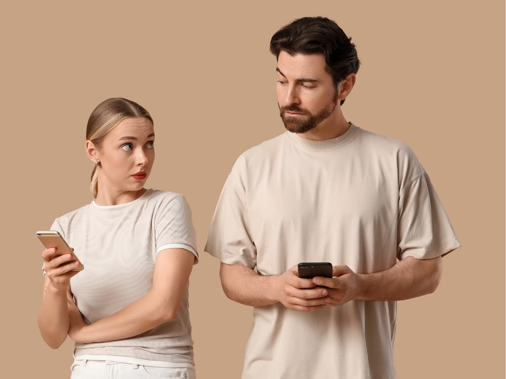 Couple rebuilding trust through honest communication and patience